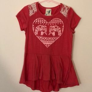 Girl’s high/low top